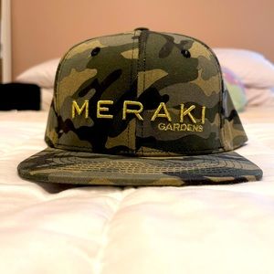 Meraki Gardens SnapBack Camo Hat